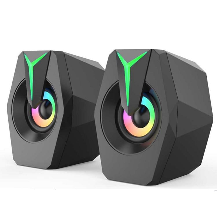 Стильные колонки для ПК с подсветкой Prime K8