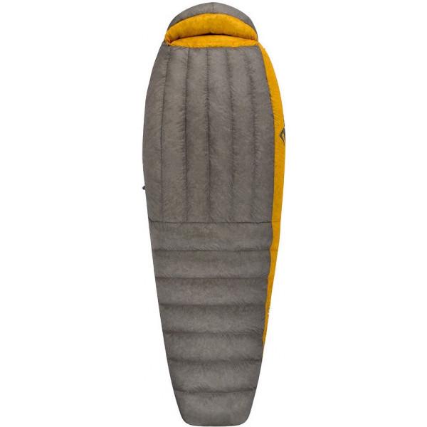 Кокон Sea to Summit Spark SpIV Long Left Zip, dark grey/yellow (ASP4-L)