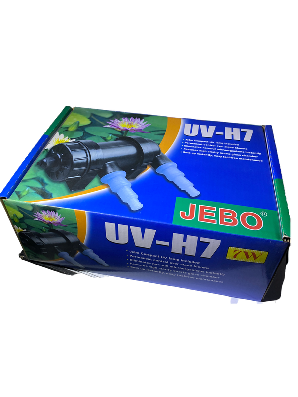 Стерилізатор для акваріума Jebo ультрафіолетовий 7 Вт (UV-H7W) - фото 1