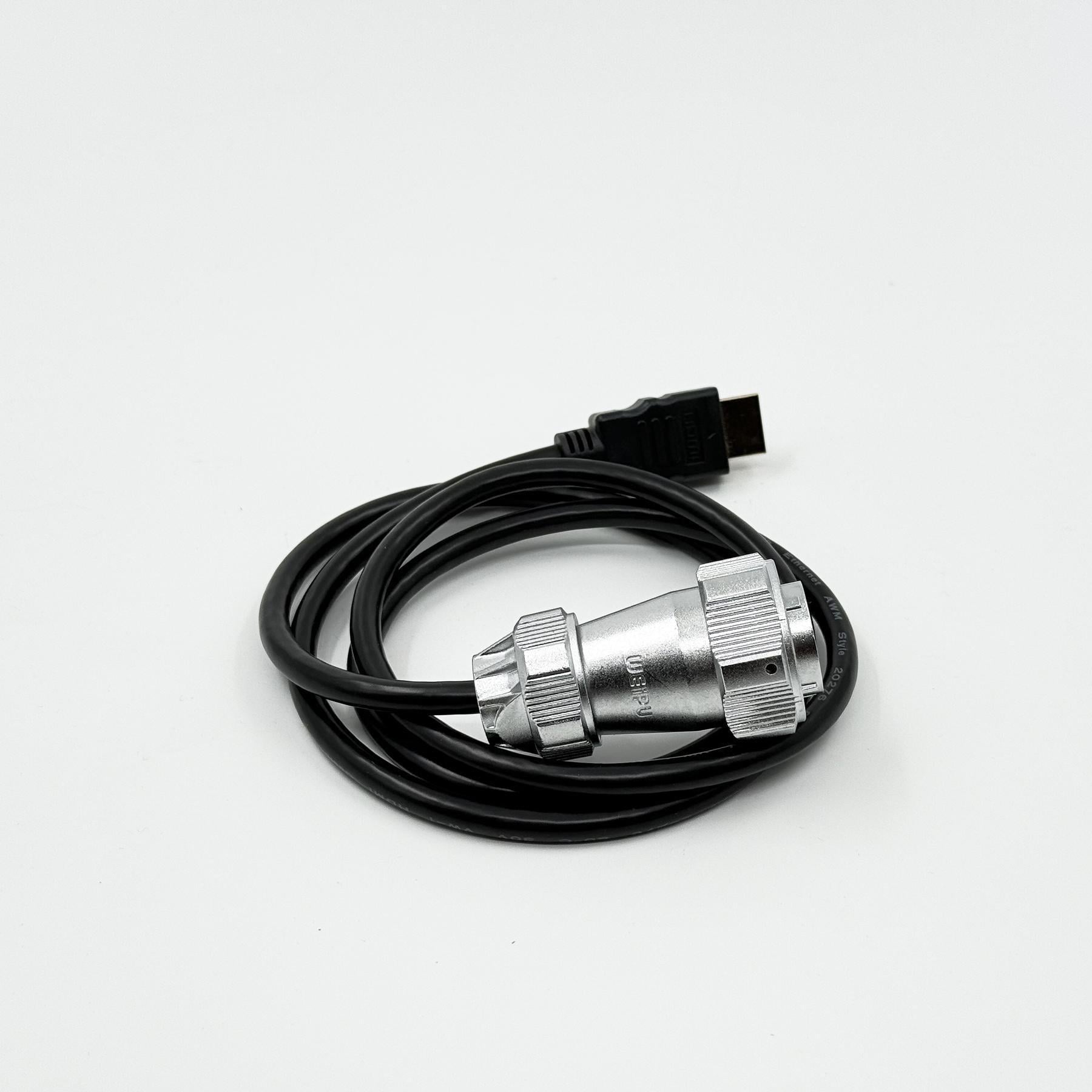 Коннектор Weipu WY24JHDMI2.0TE-1M папа IP67 (WY24JHDMI2.0TE-1M)
