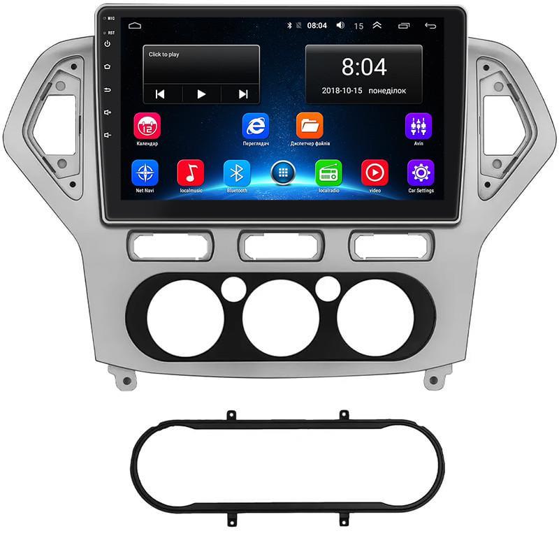 Автомагнитола штатная Lesko для Ford Mondeo IV 2006-2010 10" 2/32Gb Wi-Fi GPS Base MOB