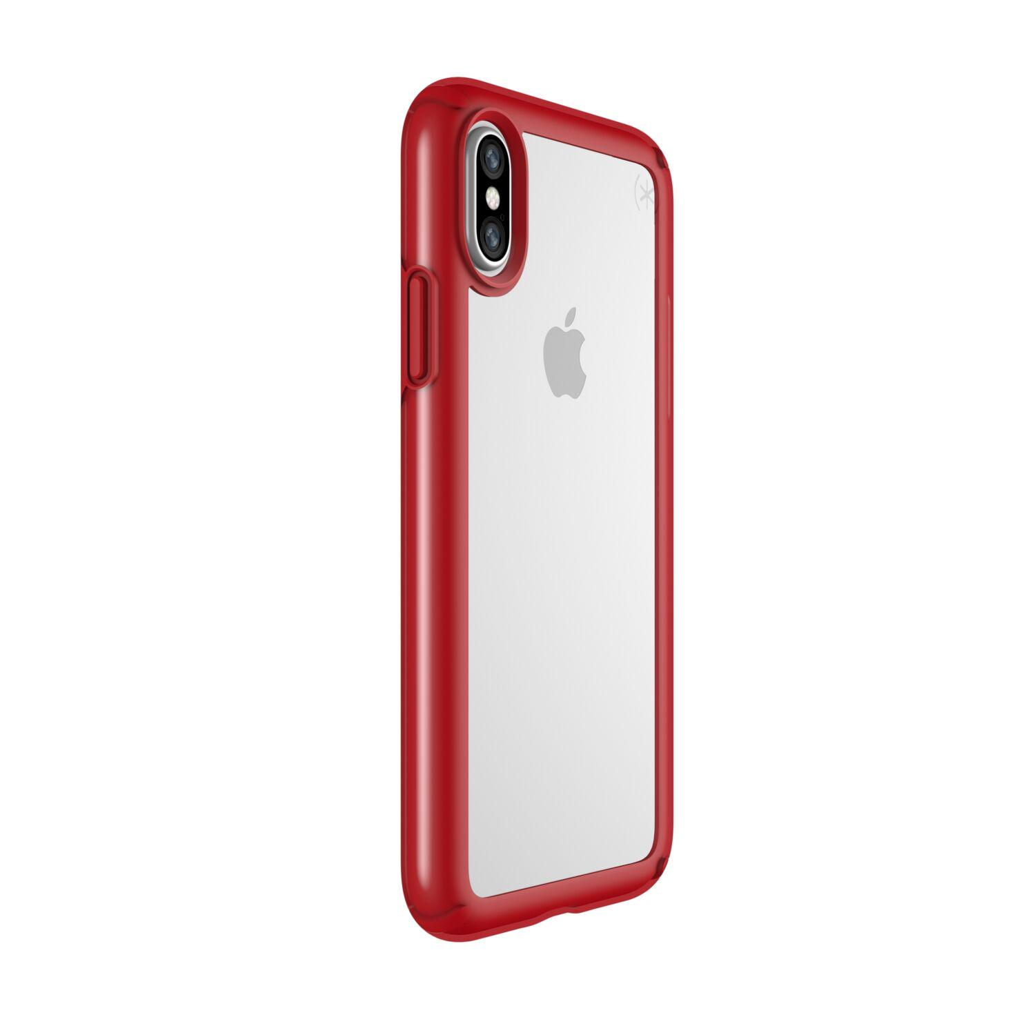 Фирменный чехол SPECK Presidio Show для Apple iPhone X / Xs Red