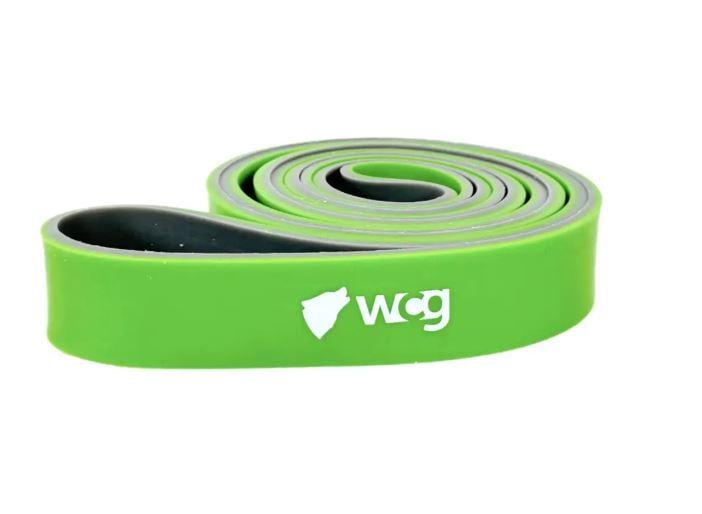 Резина для подтягивания WCG Two Colors для тренировок и фитнеса Level 4/29мм/13-40 кг Зеленый (W-4085GN)