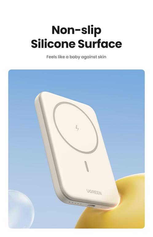 Повербанк Ugreen PB561 10000 mAh 20W Beige (25208) - фото 9 Повербанк Ugreen PB561 10000 mAh 20W Beige (25208) - фото 9