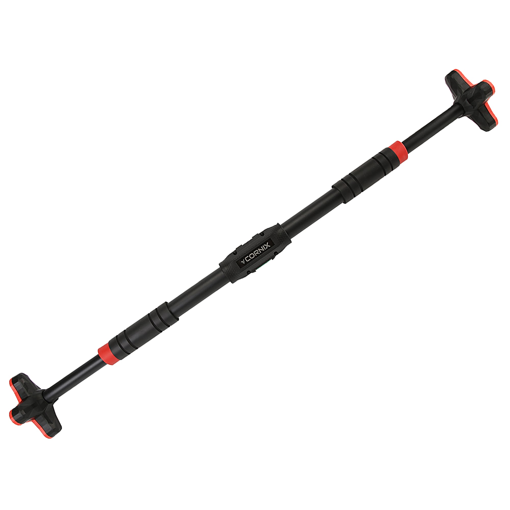 Турник раздвижной Cornix Pro+ XR-0287 90-130 см Black/Red (25802370)
