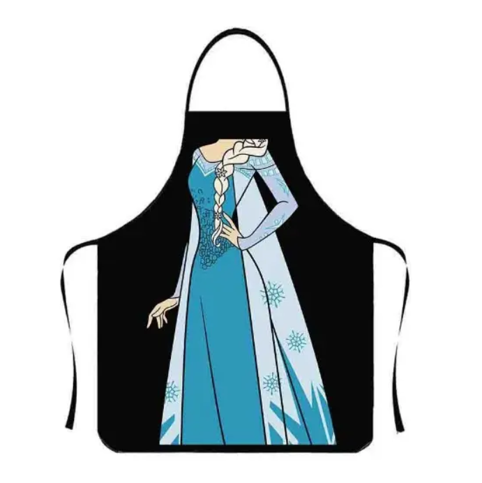 Фартук с приколом Снежная королева 75х60 см Разноцветный (50013)