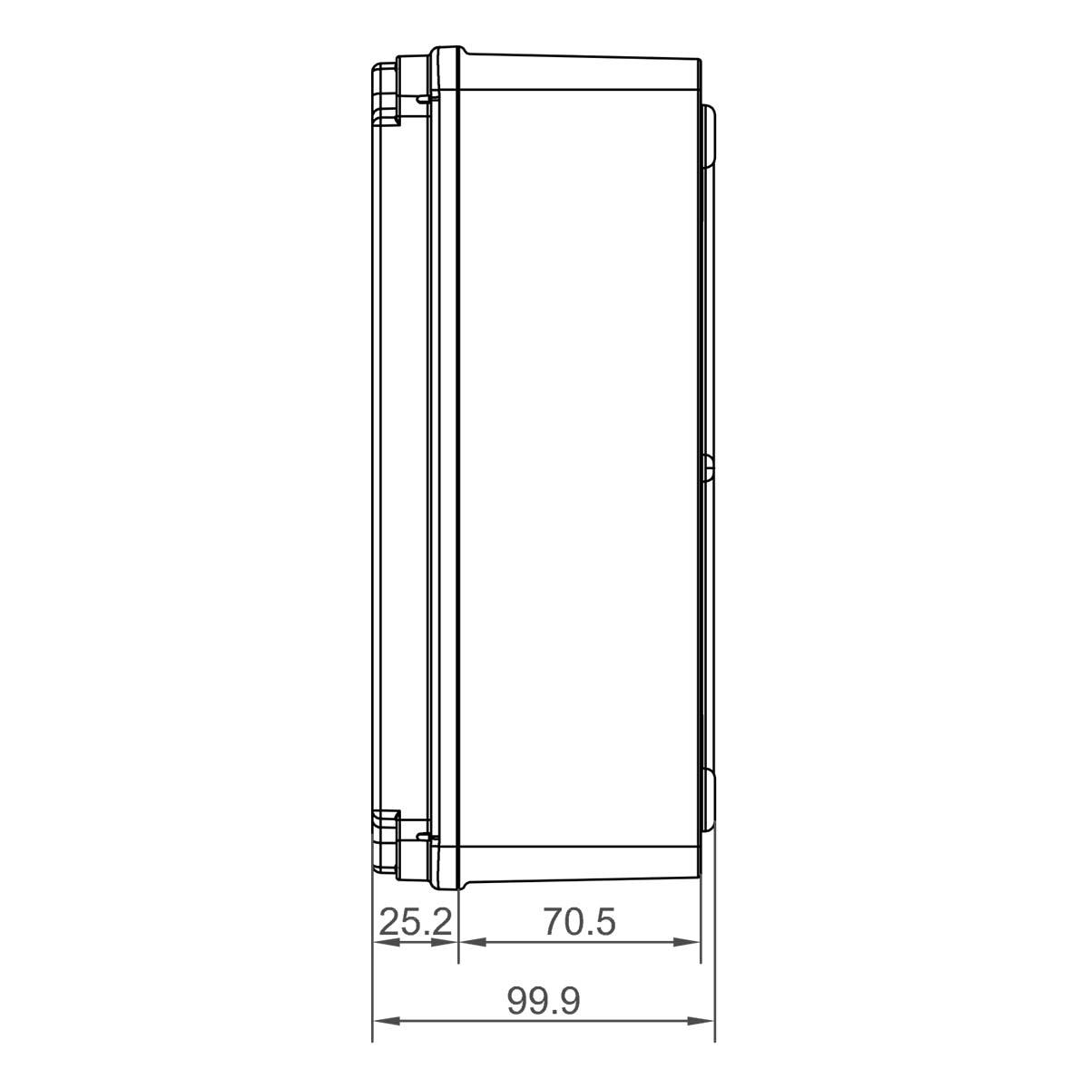 Коробка клемна IDE IP65-IP67 185x246x100 мм (EL231) - фото 8