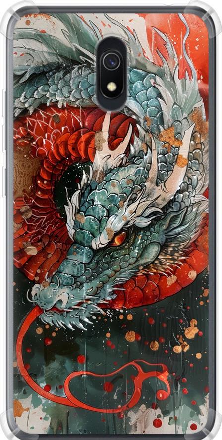Чехол на Xiaomi Redmi 8A Стихия огня (6101sp-1794-42517)