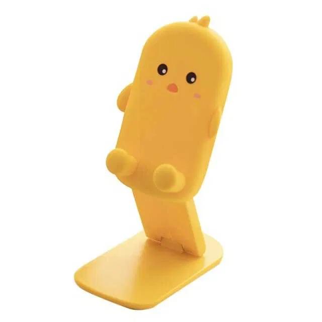 Настольная подставка для телефона Xo Desktop stand Animals Желтый (30261/11opti) - фото 1