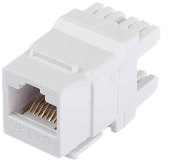 Конектор сетевой CAT 5e UTP Keystone jack (3214312) - фото 1