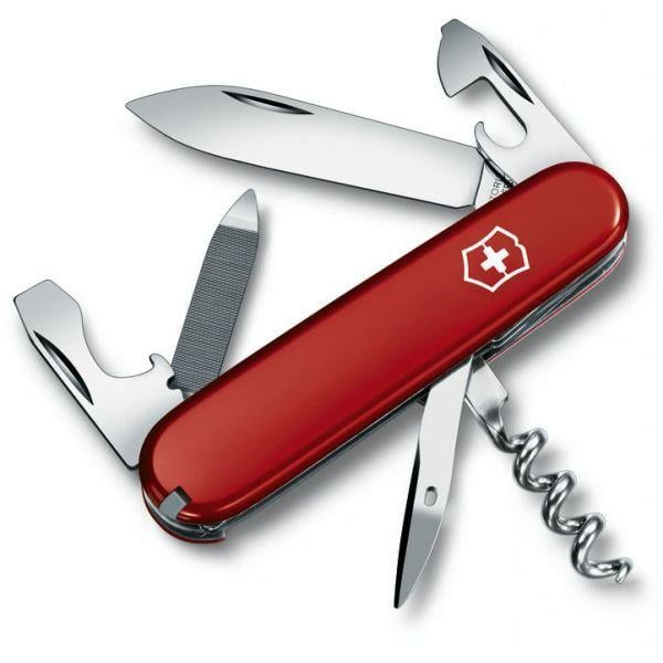 Складаний ніж Victorinox Vx03802 Sportsman 84 мм Червоний