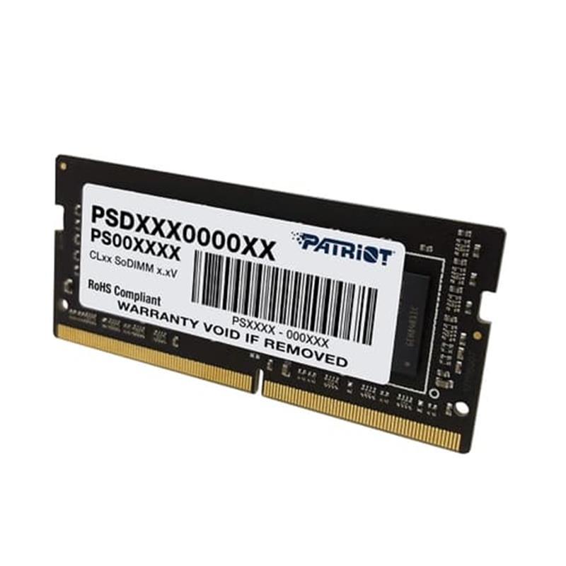 Оперативная память Patriot Signature Line DDR4 SO-DIMM 8GB/2400 (PSD48G240081S) - фото 3