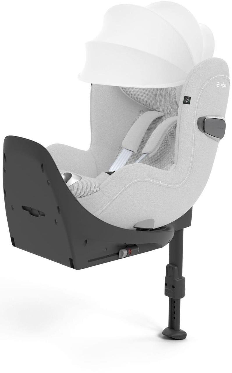 Автокресло Cybex Sirona I-Size Plus с базой группа 0+/1 0-18 кг Platinum White (24283252)