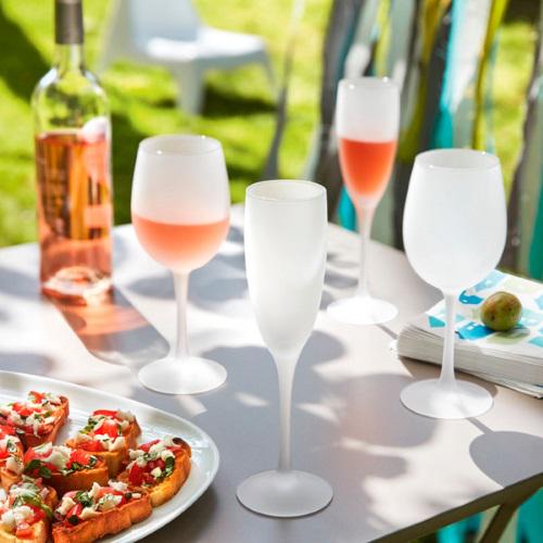 Набор бокалов для шампанского Luminarc La Cave Frost N2596 170 мл 4 шт. (96304) - фото 2 Набор бокалов для шампанского Luminarc La Cave Frost N2596 170 мл 4 шт. (96304) - фото 2