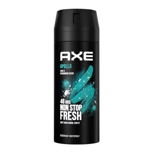 Дезодорант спрей AXE Apollo шавлія та кедр 150 мл (126690)