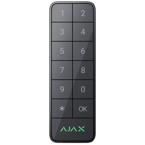 Клавиатура проводная Ajax Superior Keypad Outdoor Fibra до 2000 м IP66 IK08 Серый (dafd6de8)