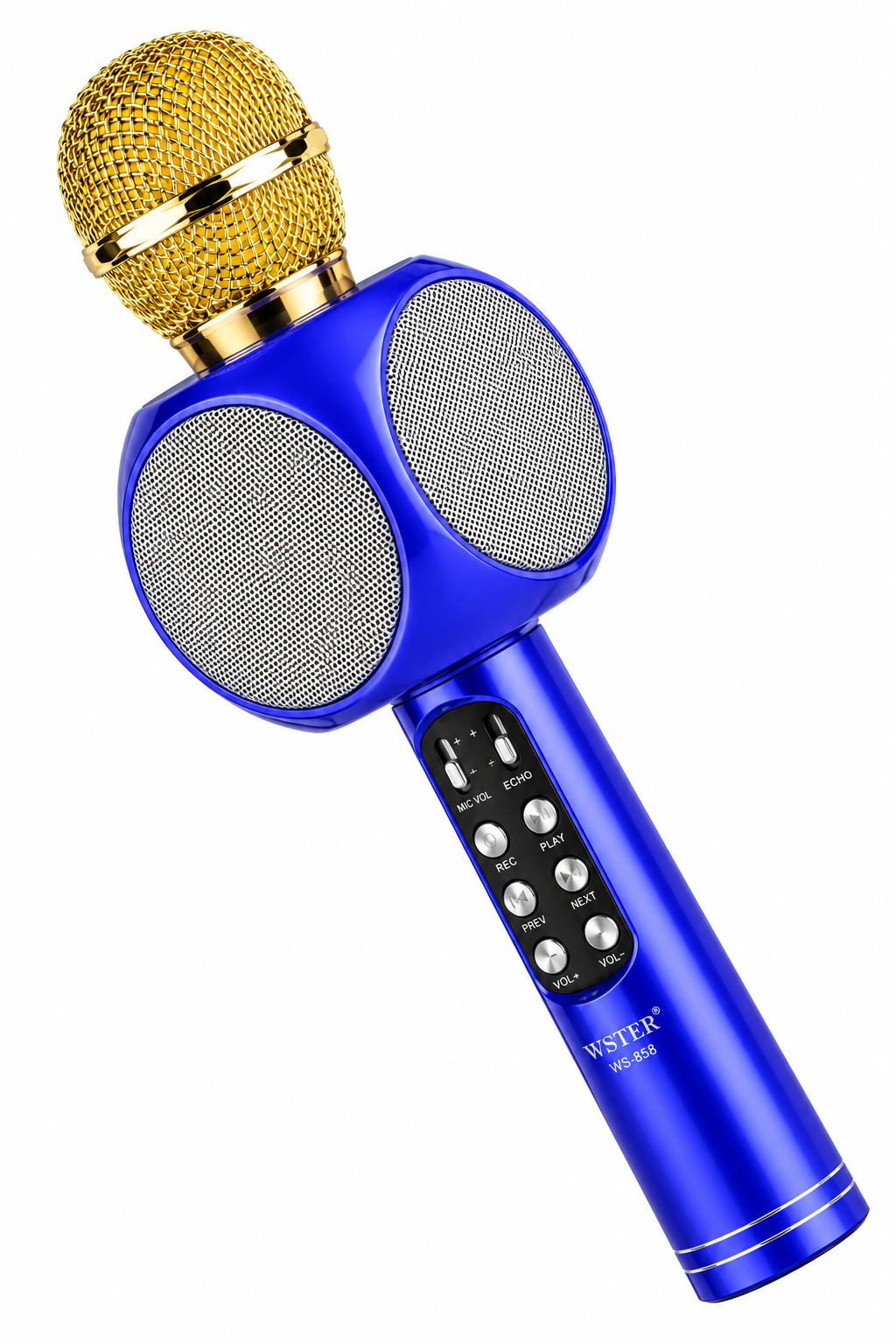 Караоке-микрофон WS1816 со встроенным динамиком Blue (29772581)