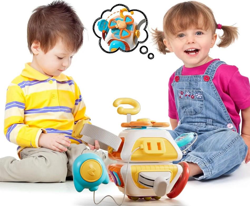 Іграшка розвиваюча для дрібної моторики/пам'яті Монтессорі Куб (1586) - фото 4 Іграшка розвиваюча для дрібної моторики/пам'яті Монтессорі Куб (1586) - фото 4