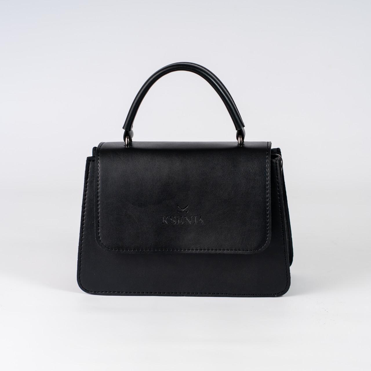 Сумка жіноча крос-боді XENIA № 08-24 Чорний - фото 1