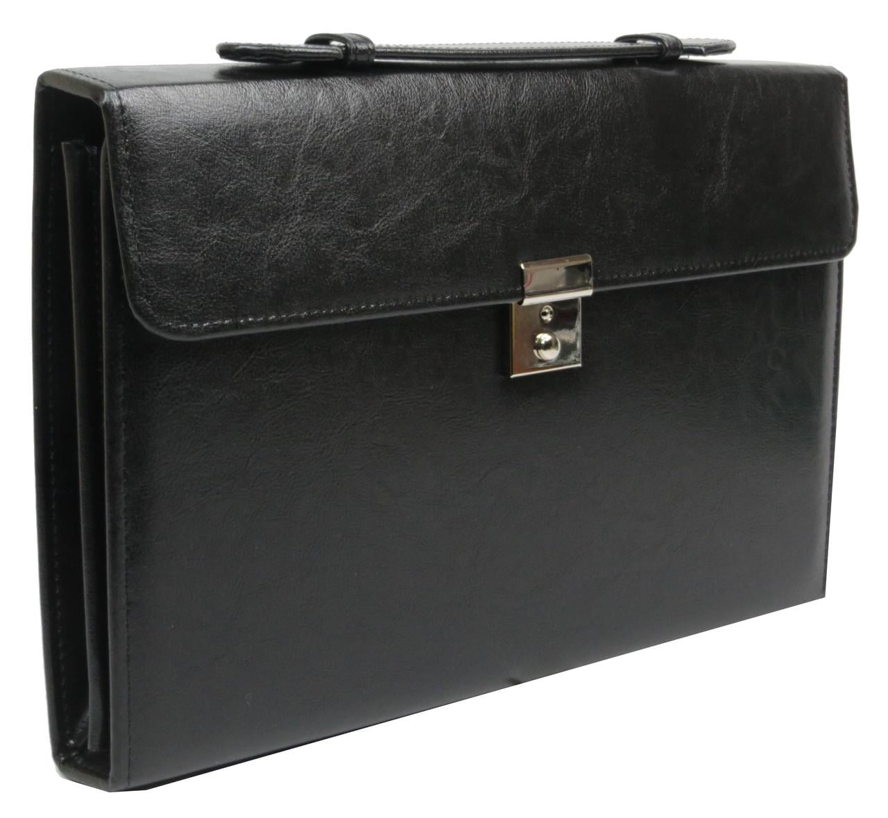Папка-портфель JPB AK-09 из кожзама Черный