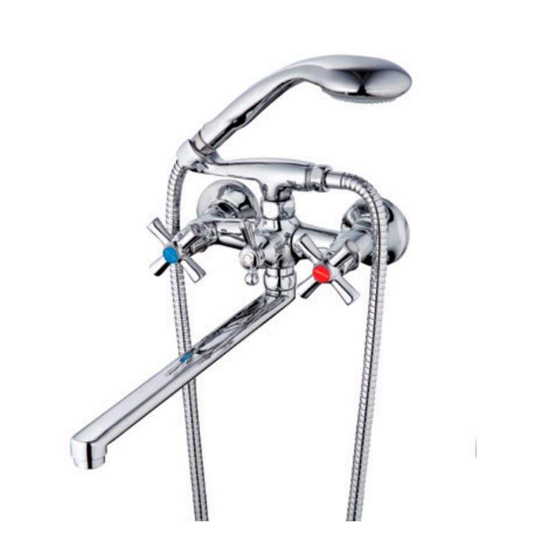 Смеситель для ванны MIXXUS D4Q7-722 с плоским изливом (MI6441)