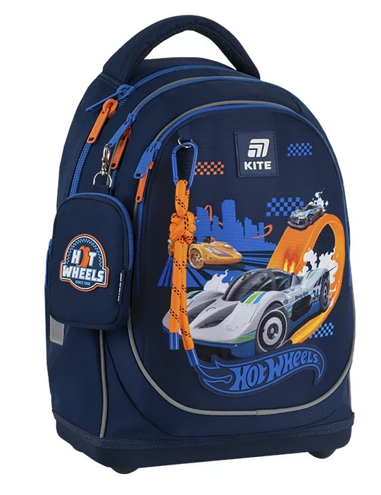 Рюкзак школьный ортопедический KITEEducation Hot Wheels HW25-724S (HW25-724S- KM еп)