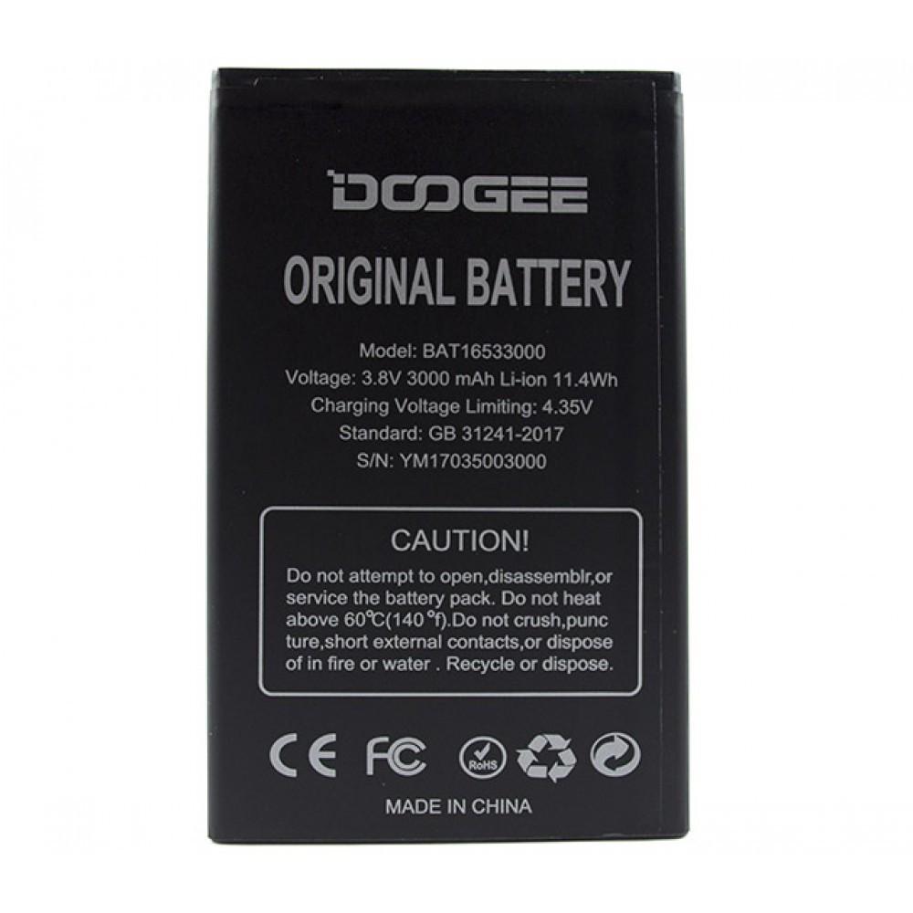 Аккумулятор Doogee BAT16533000 для X9/X9 Pro - фото 1