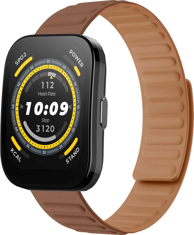 Ремінець Magneter для Amazfit Bip 5 Brown (34366-30) Ремінець Magneter для Amazfit Bip 5 Brown (34366-30)