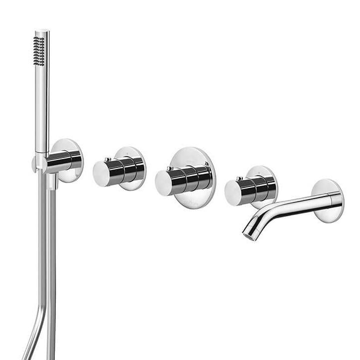 Внешняя часть смесителя PAFFONI Modular MDE001CR с термостатом Хром (154112)