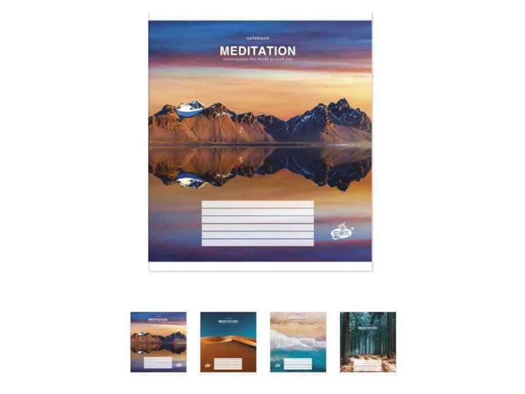 Тетрадь в линию Бріск 96 л. 10 шт. ТВ-17 №2323 Медитация (1065754)