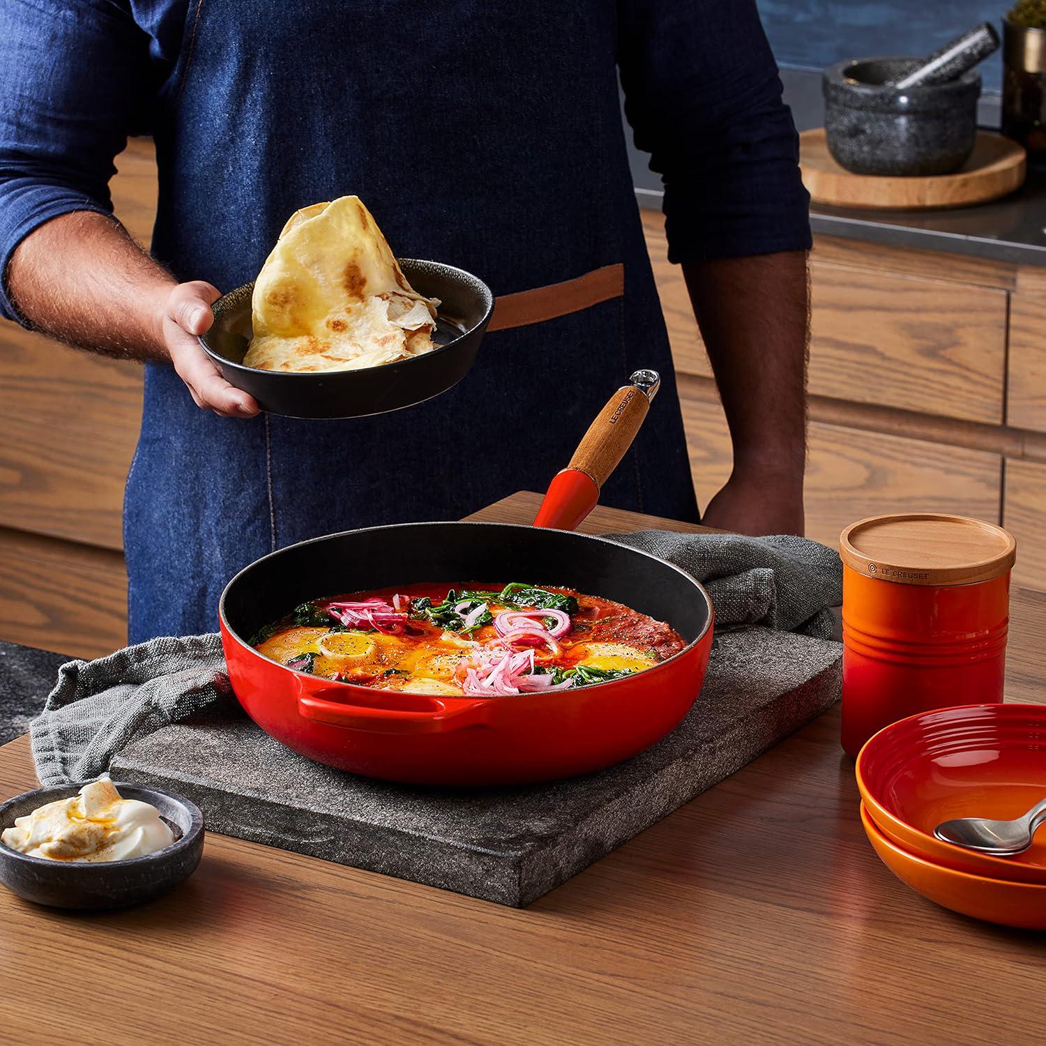 Сковородка Le Creuset Signature 28 см Cerise (20259280600422) - фото 6