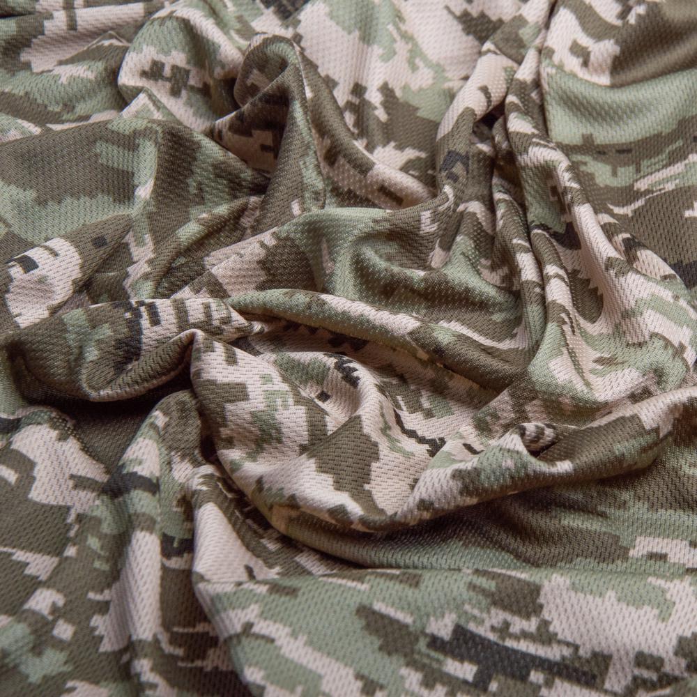 Тканина трикотажне полотно КУЛМАКС Піксель (25053)