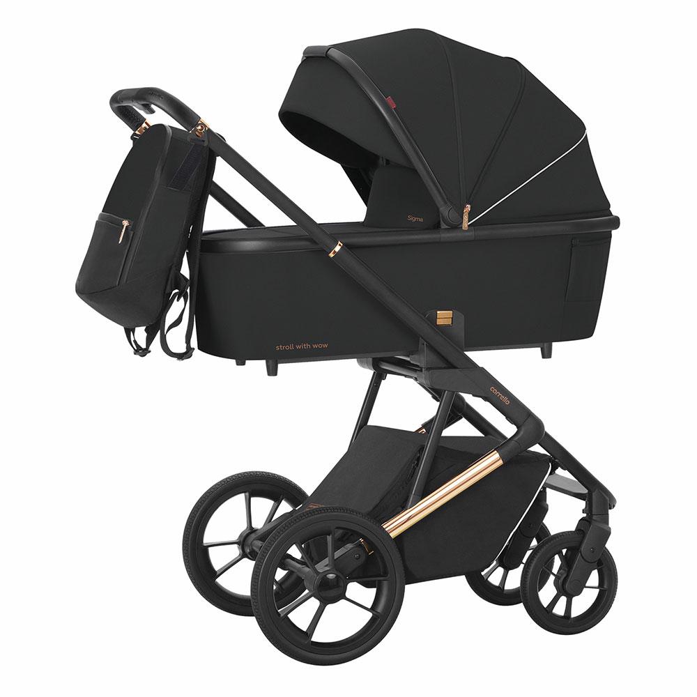 Коляска універсальна Carrello Sigma CRL-6509 NF Obsidian Black (BNX49860)