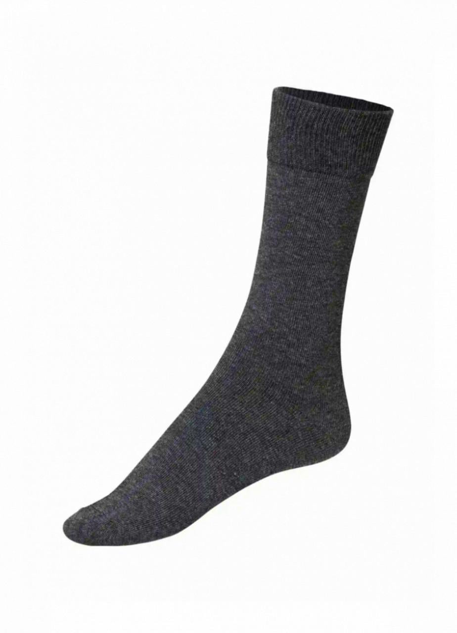 Носки мужские Livergy LYCRA 100378857 с широкой резинкой р. 39-42 Графитовый (2997085519)