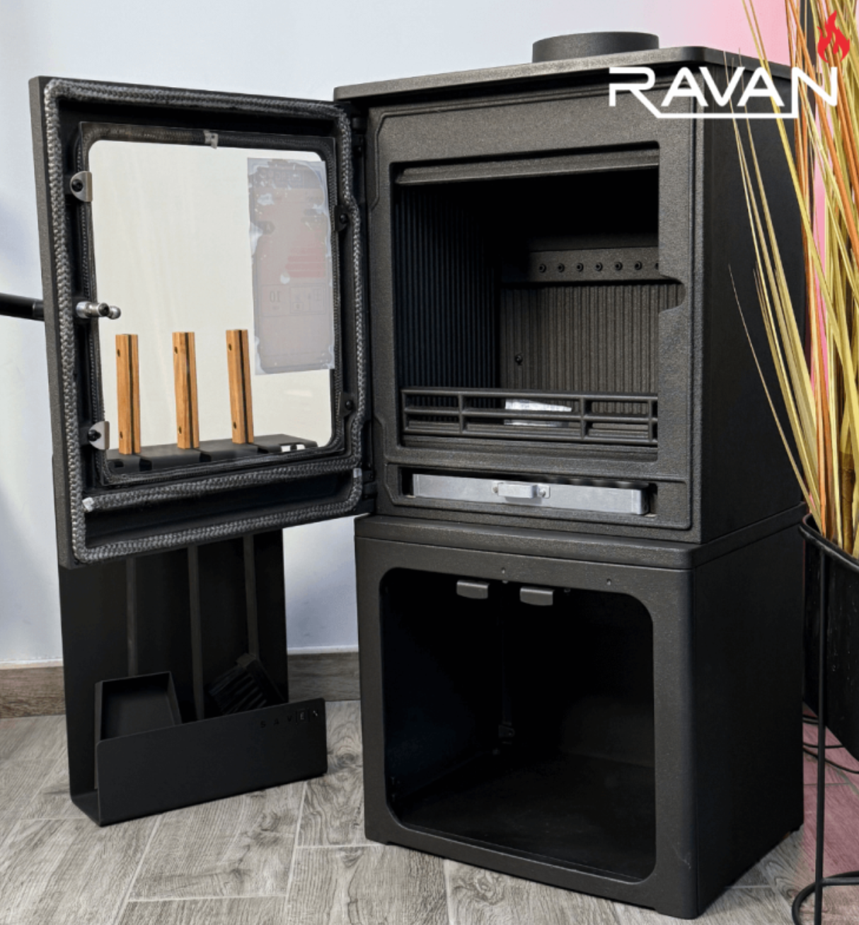 Піч-камін чавунна Ravan Magic (2122025) - фото 2