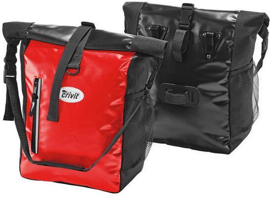 Велосумка на багажник з дощовиком Сrivit IAN326433-2 20 л Червоний - фото 1 Велосумка на багажник з дощовиком Сrivit IAN326433-2 20 л Червоний - фото 1