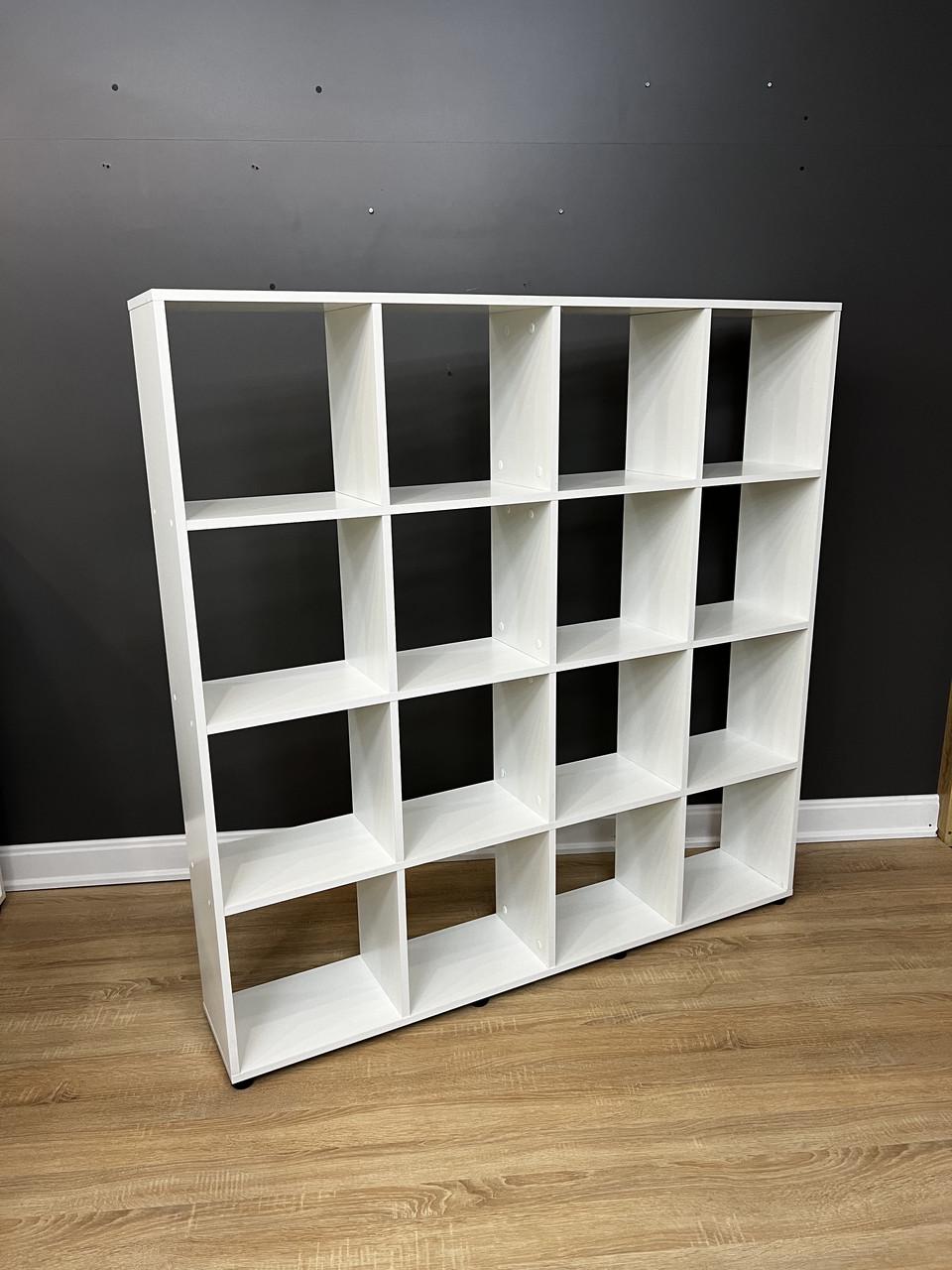 Стелаж на 16 комірок В-16 1400х1425х252 мм Білий - фото 6 Стелаж на 16 комірок В-16 1400х1425х252 мм Білий - фото 6