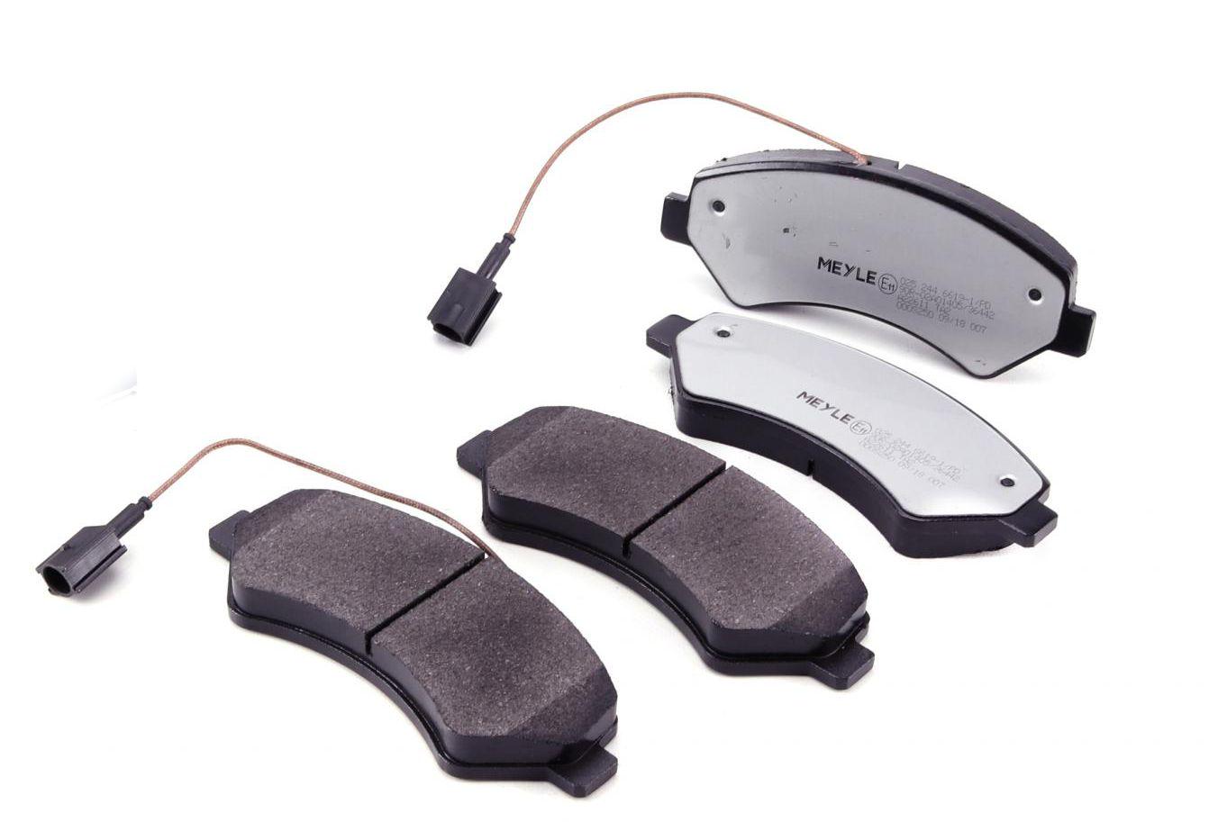 Тормозные колодки передние Meyle для Citroen Jumper/Fiat Ducato/Peugeot Boxer 2.0-3.0HDi 06-R16 с датчиком (025 244 6619-1/PD)