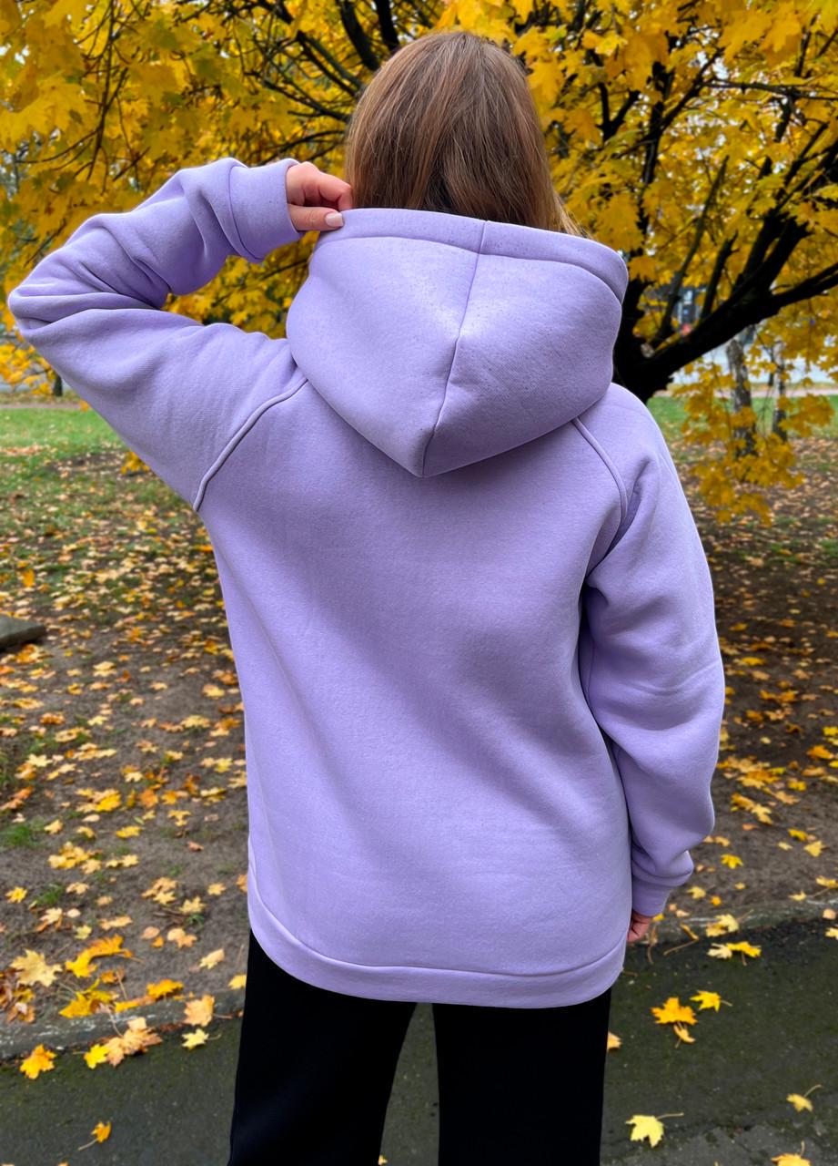 Худи тринитка с начесом р. 56-58 Сиреневый (1540) - фото 6 Худи тринитка с начесом р. 56-58 Сиреневый (1540) - фото 6