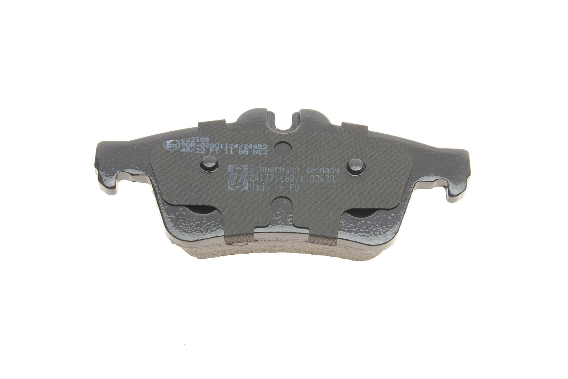 Колодки тормозные задние Ford Connect/Focus/Opel Vectra/Mazda 3/5 C II 02-Ate-Teves-24137.168.1 ZIMMERMANN