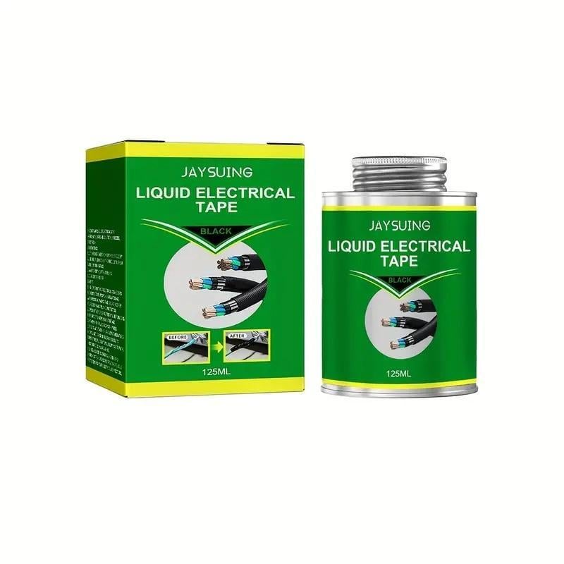 Стрічка рідка електроізоляційна Jaysuing для проводів 125 мл Чорний (Е051330)