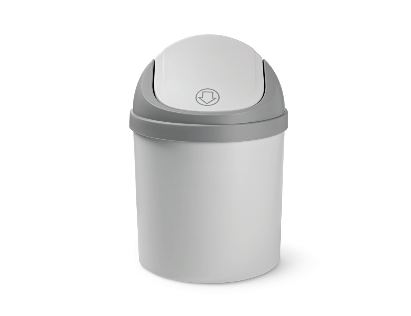 Мусорное ведро MVM BIN-10 1.6L GRAY с крышкой 1,6 л Серый (211547) - фото 4 Мусорное ведро MVM BIN-10 1.6L GRAY с крышкой 1,6 л Серый (211547) - фото 4