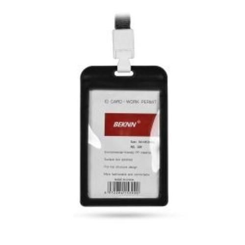 Бейдж пластиковый Stenson R97947 Черный (25878708)