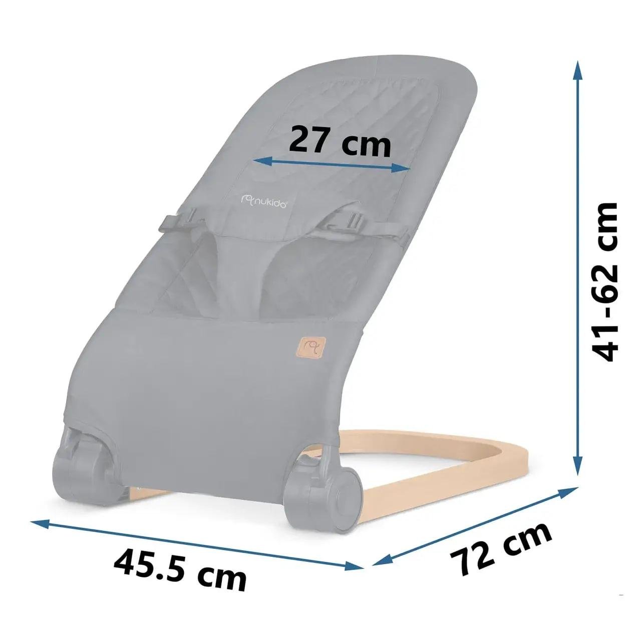 Дитяче крісло з іграшками Nukido 705202 Антрацит - фото 5