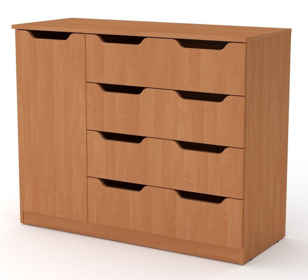 Комод для речей Компаніт 4+1М Вільха - фото 1