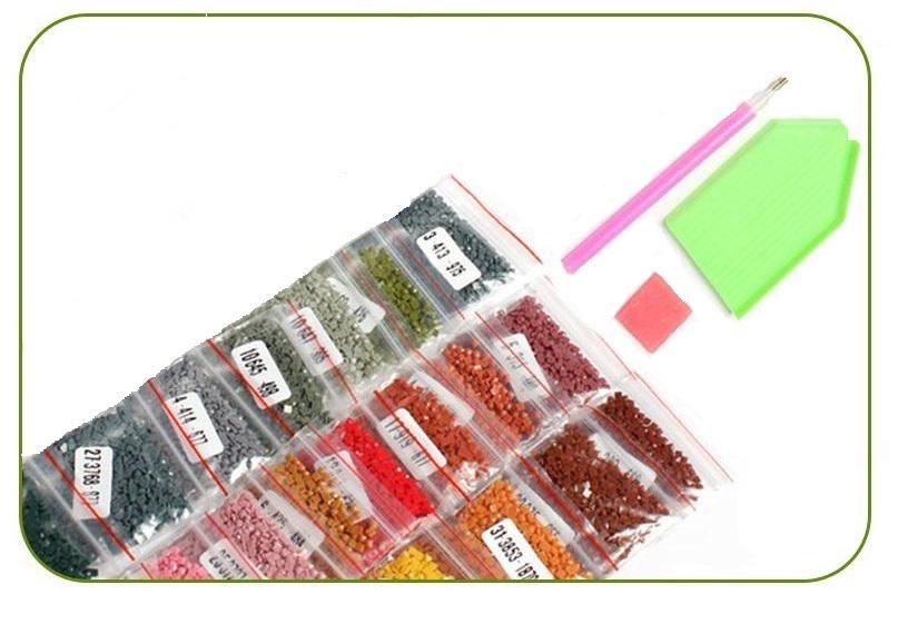 Алмазная вышивка Diy Лабрадор 24х30 см - фото 2 Алмазная вышивка Diy Лабрадор 24х30 см - фото 2