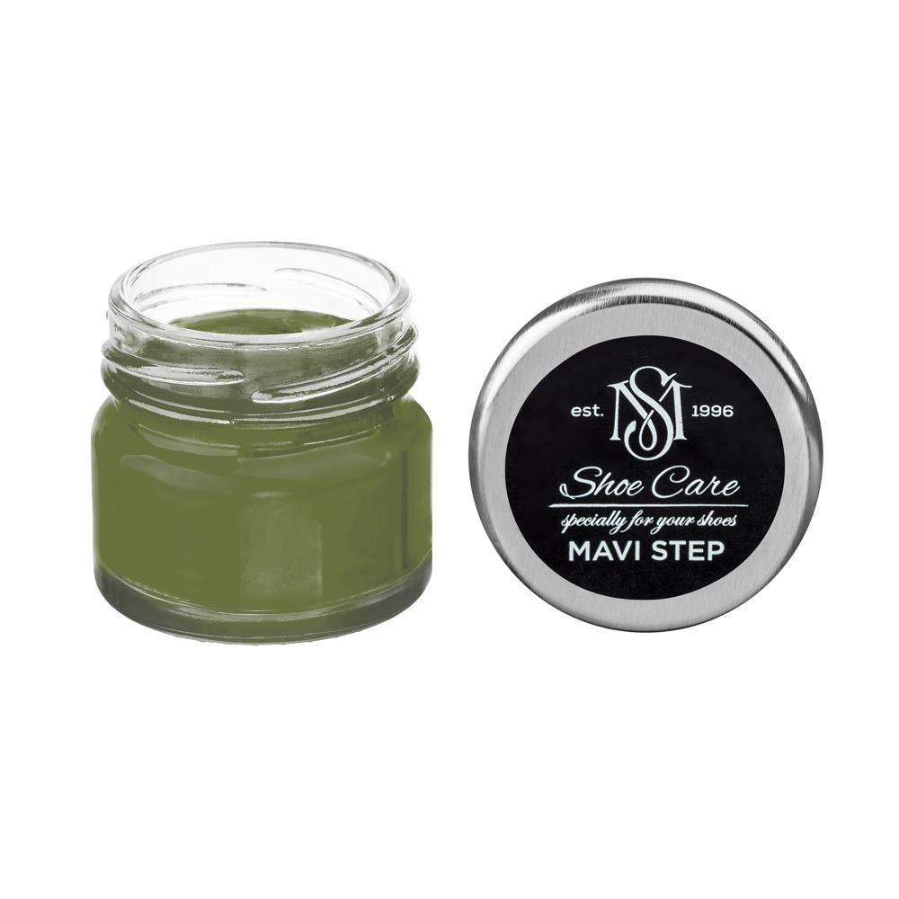 Крем для обуви из кожзама MAVI STEP Custom 25 мл Зелено-вишневый (5030-G50Y) - фото 1 Крем для обуви из кожзама MAVI STEP Custom 25 мл Зелено-вишневый (5030-G50Y) - фото 1