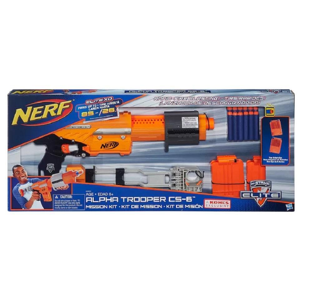 Бластер Nerf B2997 N-Strike Elite Alpha Trooper (NRF10) - фото 2