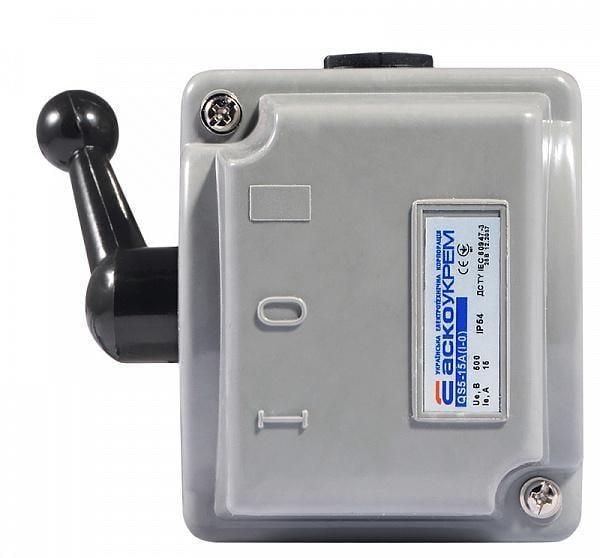 Рубильник-разъединитель АСКО-УКРЕМ 1-0 QS5 15A (A0100010001)