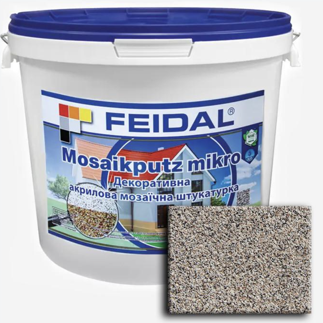 Декоративная штукатурка акриловая Feidal Mosaikputz mikro M07 мозаичная 15 кг (27581771)